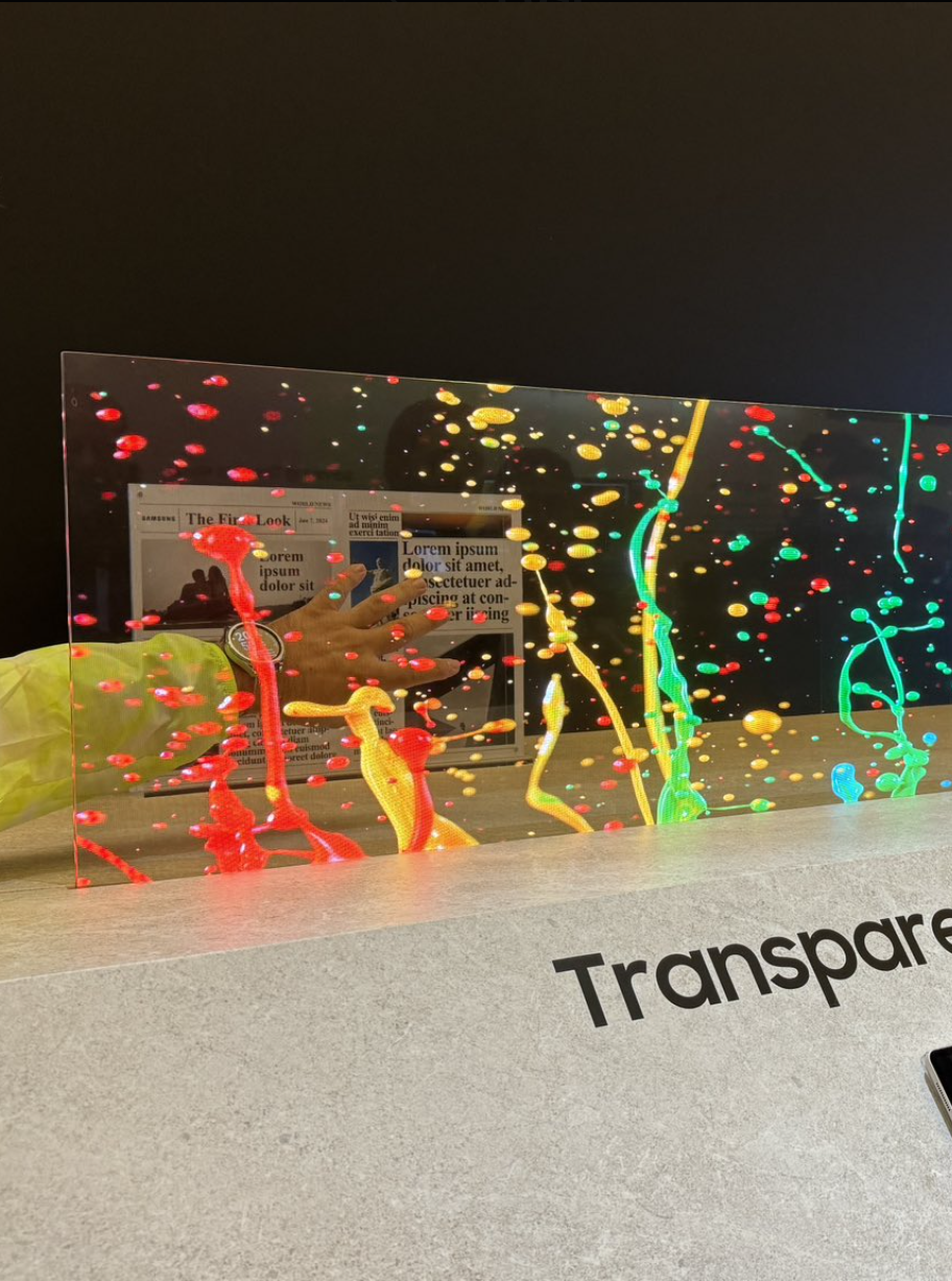 Revolutionizing Viewing with Samsung’s Transparent MICRO LED Display
